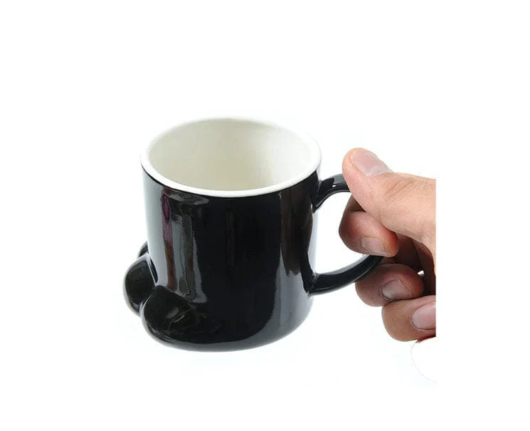 Cat Paw Ceramic Mug: Tiger Cat - Image 3