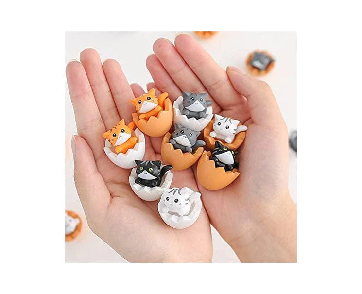 Cats Eggshell Figurine Set of 4 - Image 2
