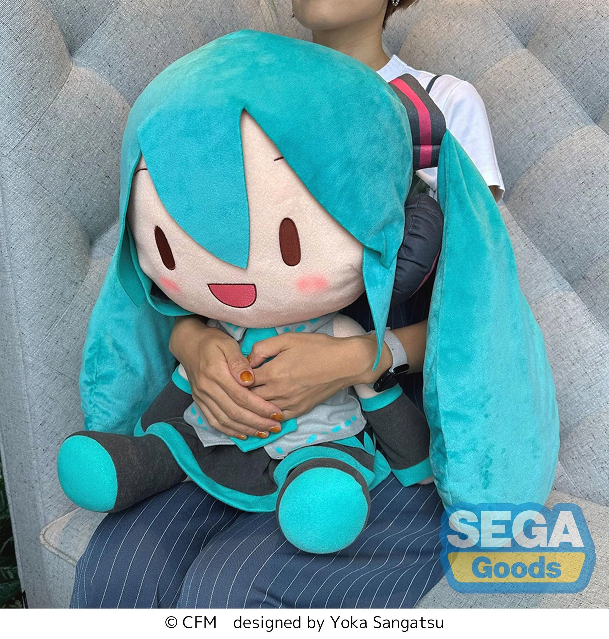 Character Vocal Series 01: Hatsune Miku - Hatsune Miku Dodeka Jumbo Plushie SEGA - Image 4