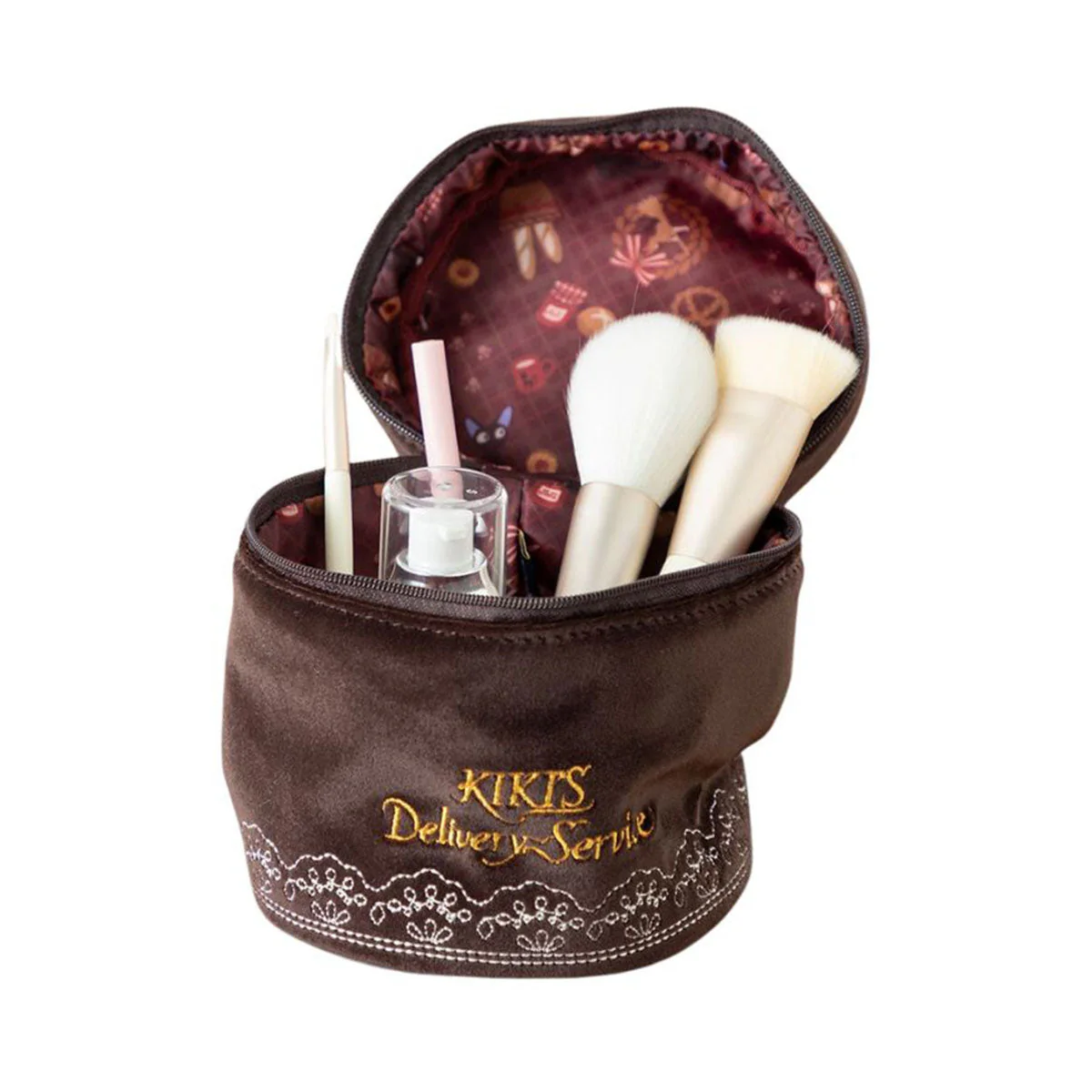 Ghibli Kiki's Delivery Service Chocolate Cake Makeup Pouch - Image 4