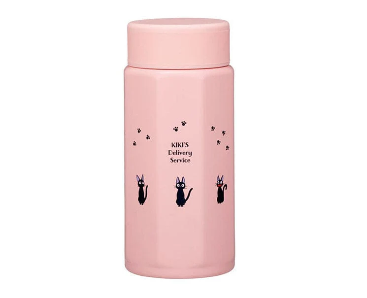 Ghibli Kiki's Delivery Service Stainless Steel Bottle Pink