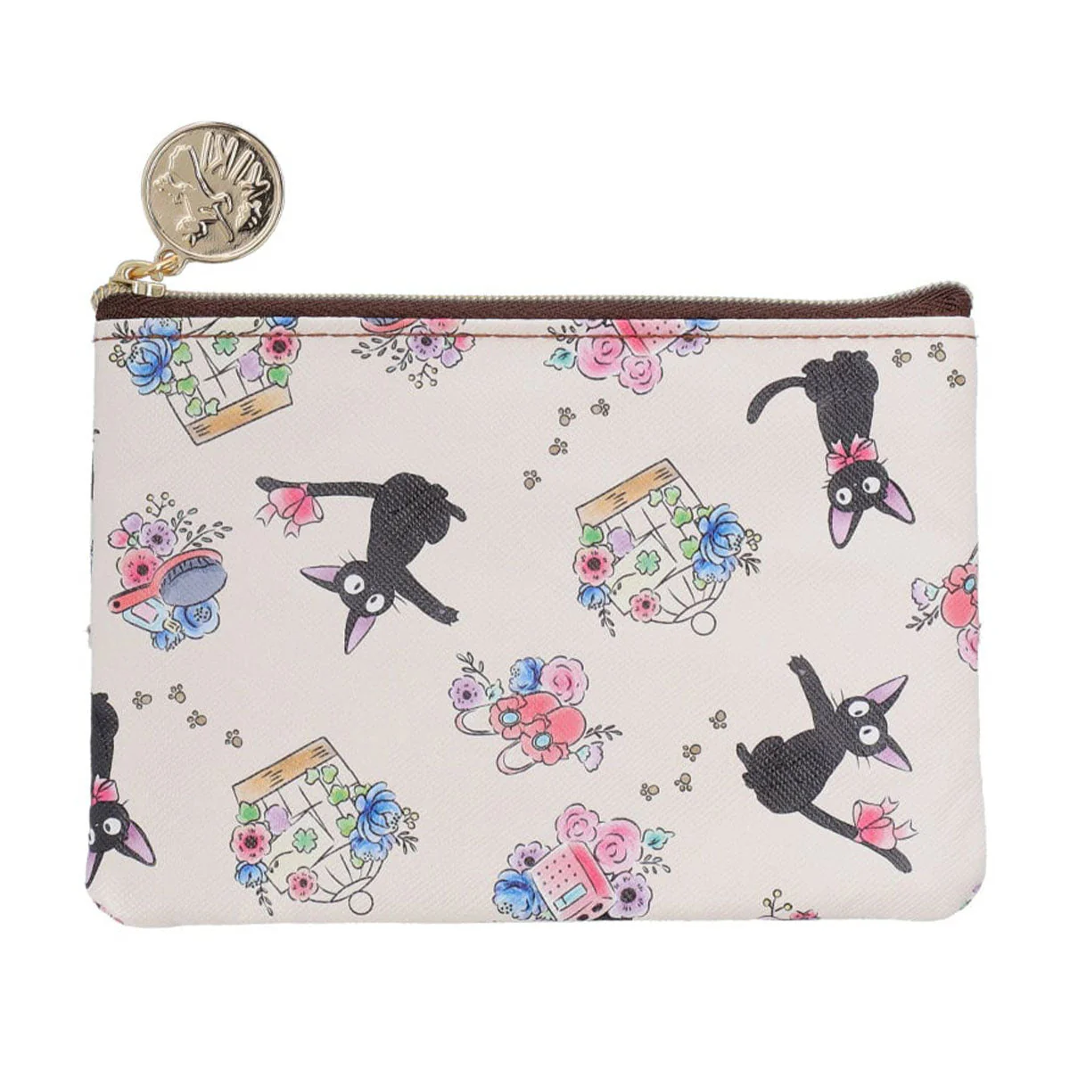 Ghibli Kiki's Delivery Service Watercolor Flower Tissue Pouch