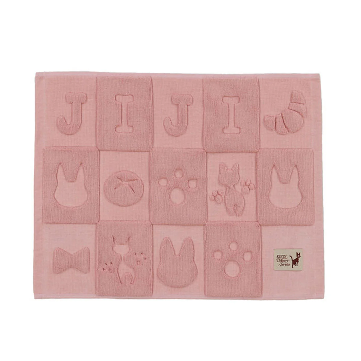 Ghibli Senko Kiki's Delivery Service Silhouette Jiji Bath Mat