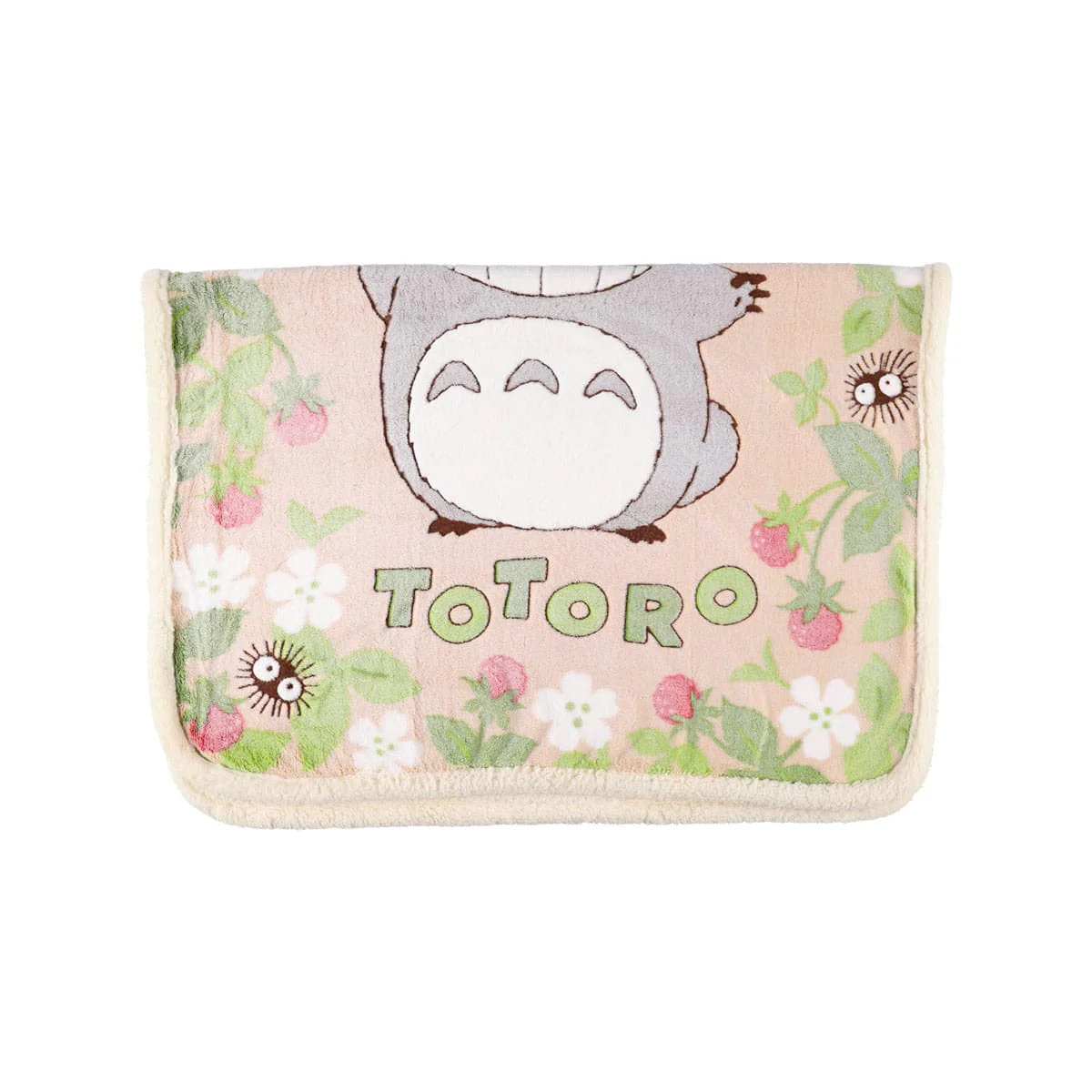 Ghibli Totoro Strawberry Half Blanket - Image 2