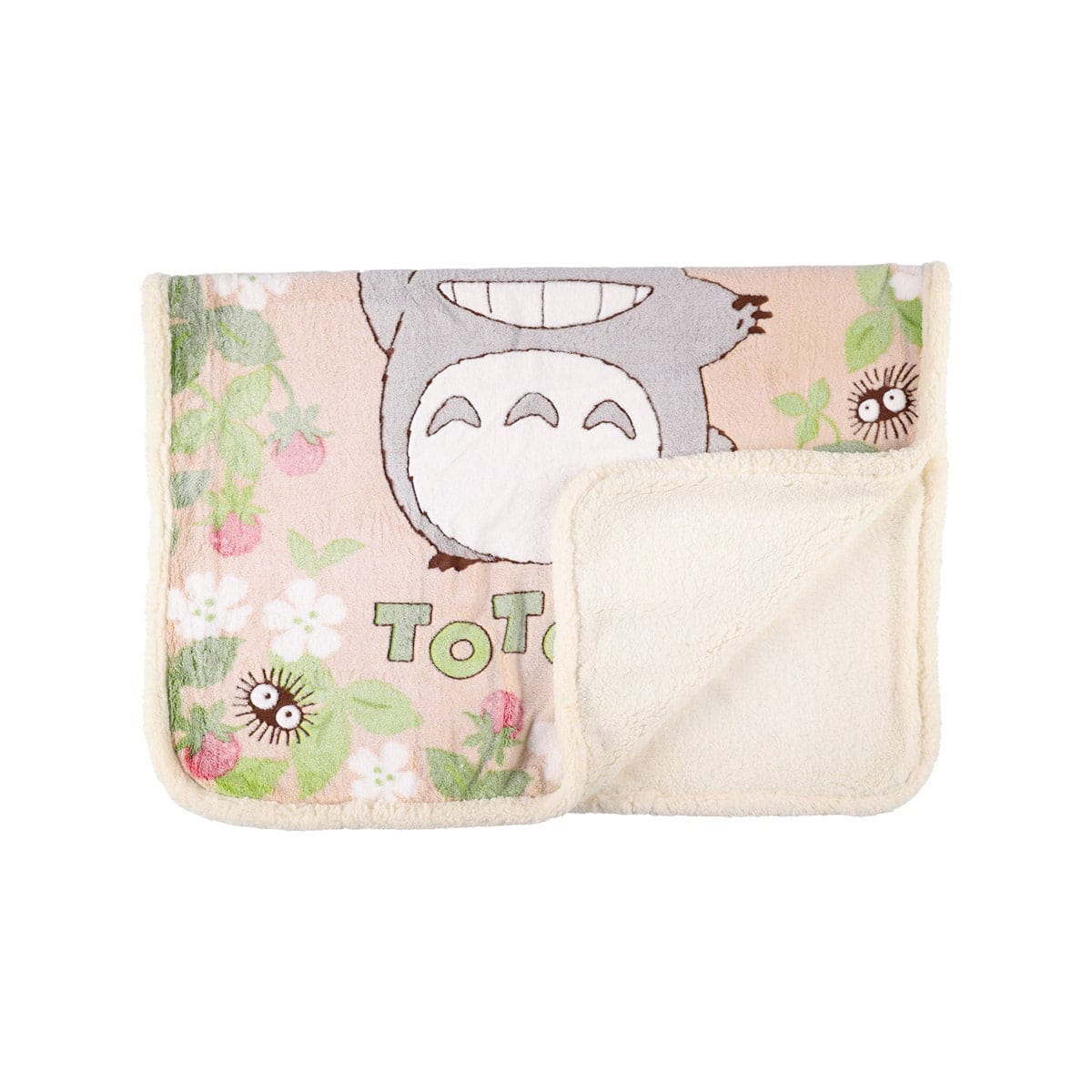 Ghibli Totoro Strawberry Half Blanket - Image 3