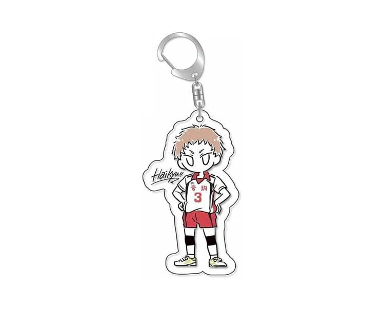 Haikyu!! Acrylic Keychain Set of 3 (C) - Image 2