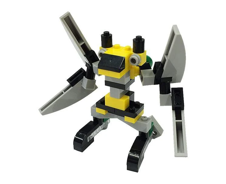 Insect Nanoblock: Golden-Ringed Dragonfly - Image 4