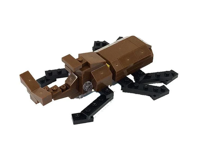 Insect Nanoblock: Japanese Rhinoceros Beetle - Image 2