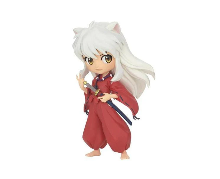 Q Posket White Hair Inuyasha - Image 2