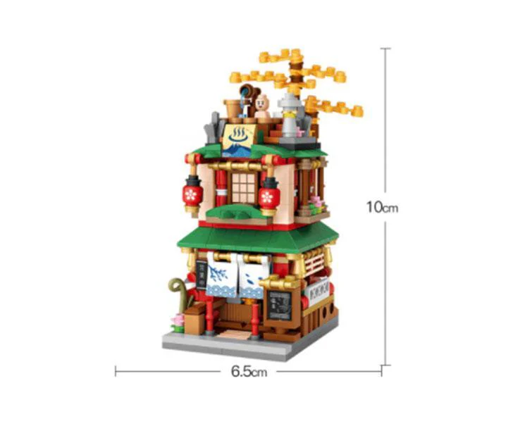 Japanese Street Mini Blocks Set - Image 2