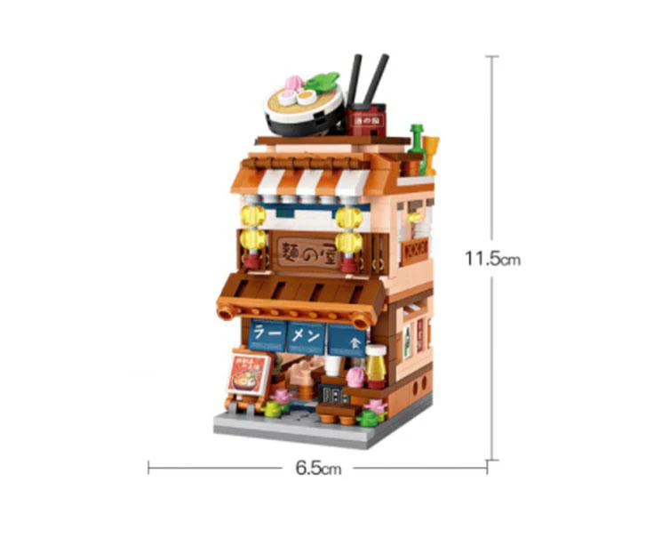 Japanese Street Mini Blocks Set - Image 3