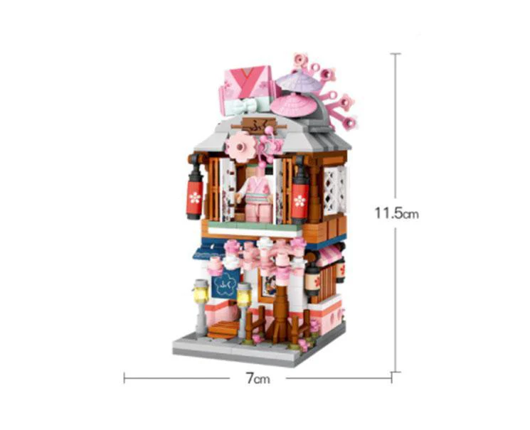 Japanese Street Mini Blocks Set - Image 4