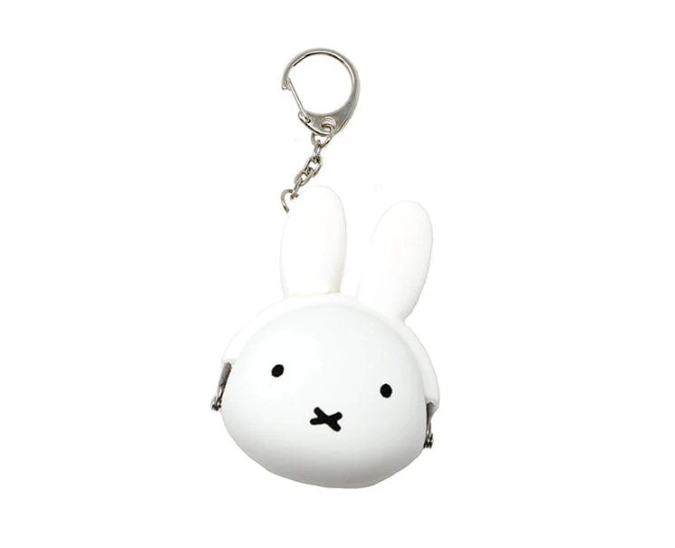 Miffy White Silicone Pouch Keychain - Image 2