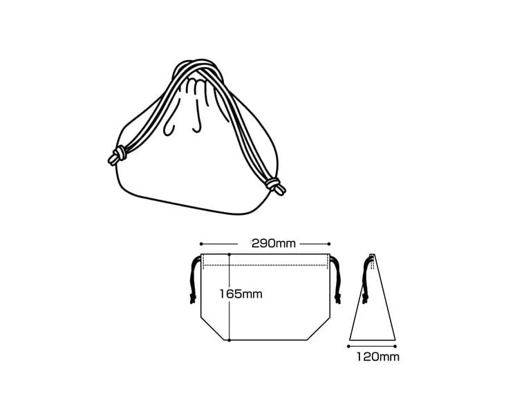 Mofusand Samenyan Bento Drawstring Bag - Image 3