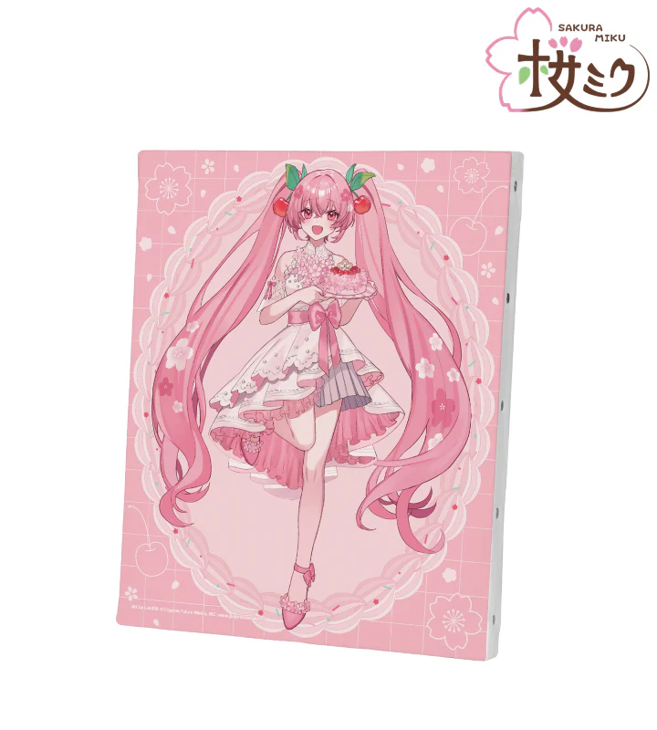 Original illustration of Sakura Miku Sakura Party ver. Art by Shugao Canvas board