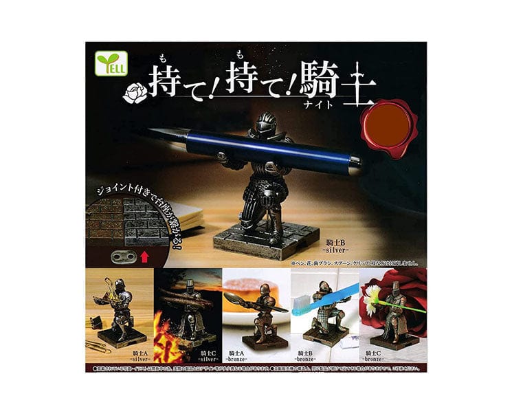 Pen Holding Knights Gachapon