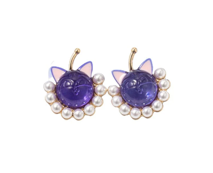 Sailor Moon Luna-P Clip-On Earrings - Image 2
