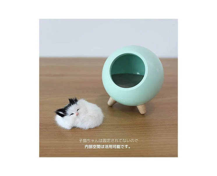 Sleeping Cat Mood Lamp: Mint - Image 3