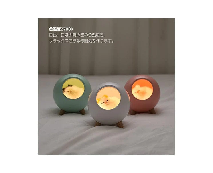 Sleeping Cat Mood Lamp: Mint - Image 4