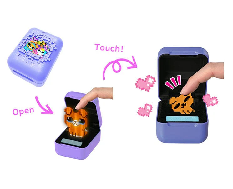 Takara Tomy Tobidase Digital Pet - Purple - Image 2