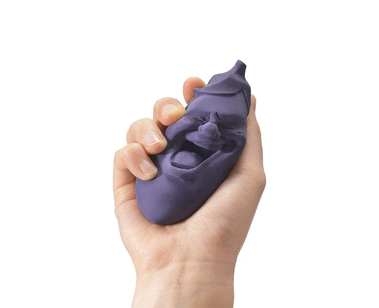 Vegetable Stress Ball Eggplant - Image 2